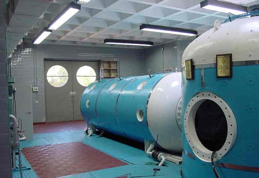 centro hiperbarico de buceo de la armada argentina en mar del plata